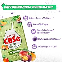 Vista 3 de CBSe Yerba Mate - Frutas tropicales - 500 g (1.1 lb) Té de hierbas de hojas sueltas - Yerba argentina con sabor a fruta natural