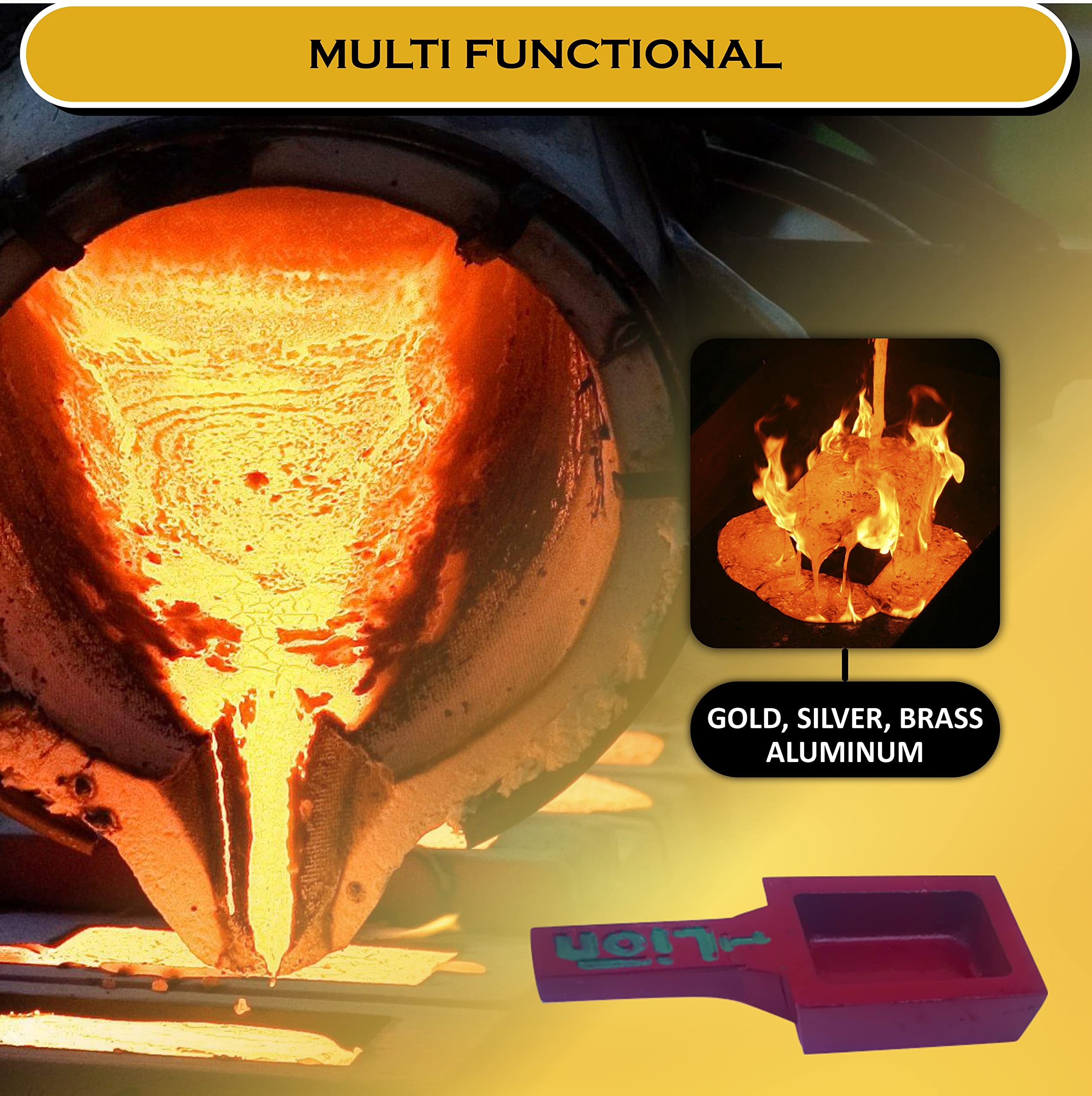 Amazon.com: SIMOND Store 20-25 OZ(1 Kg) Troy Ounce Loaf Ingot