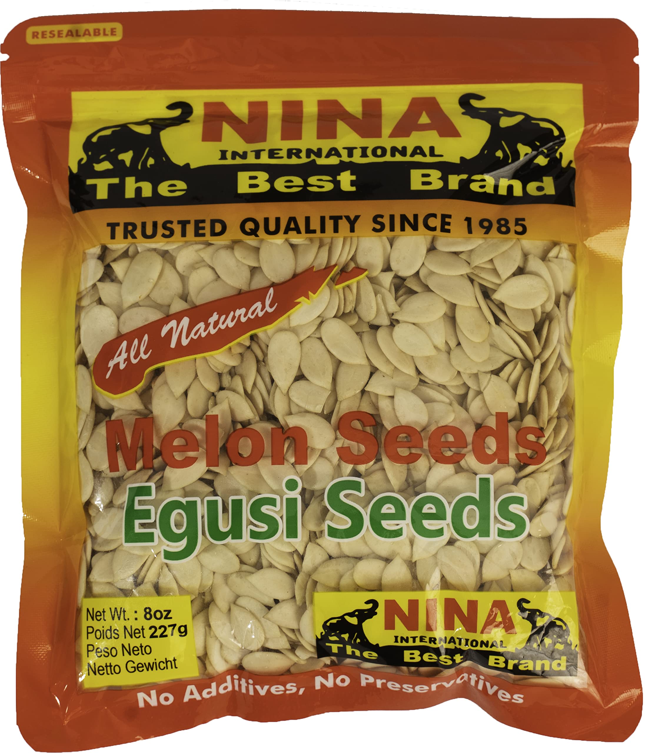 Nina Egusi-Samen 24er Pack, je 227g - Afrikanisch