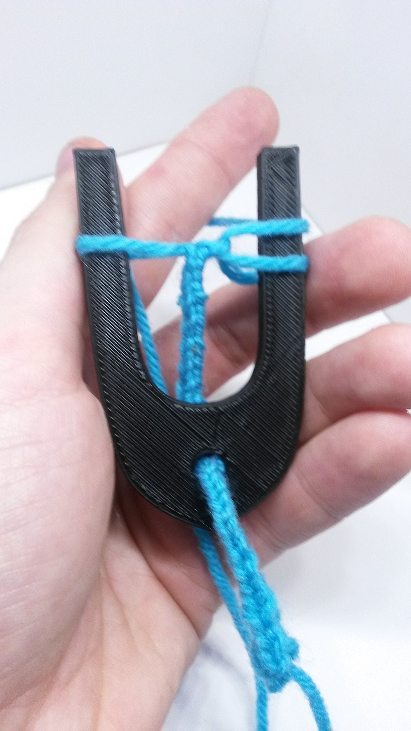 Lucet Fork Cordmaking Braiding Weaving Tool - Perfect for Knitters, Crocheters and All Fiber Artists