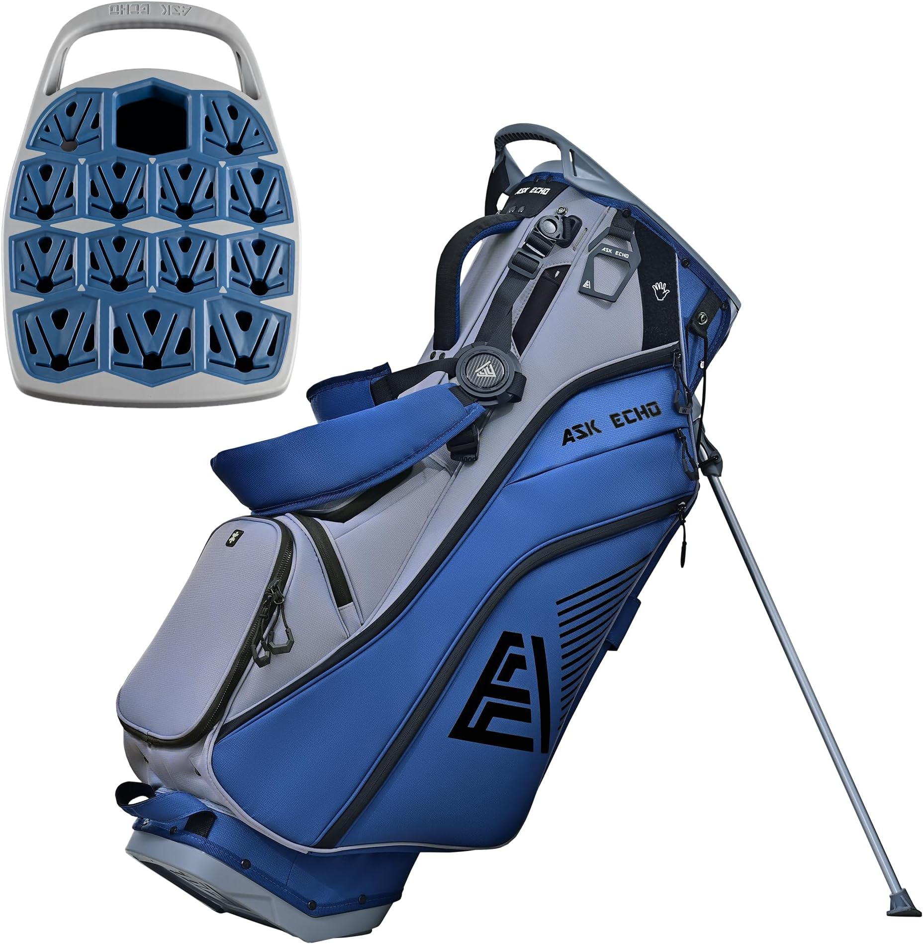 2025 ST- Lock ハイブリッドメカ14ウェイディバイダー サウンドレススタンドバッグ グリップロック付き 男女兼用