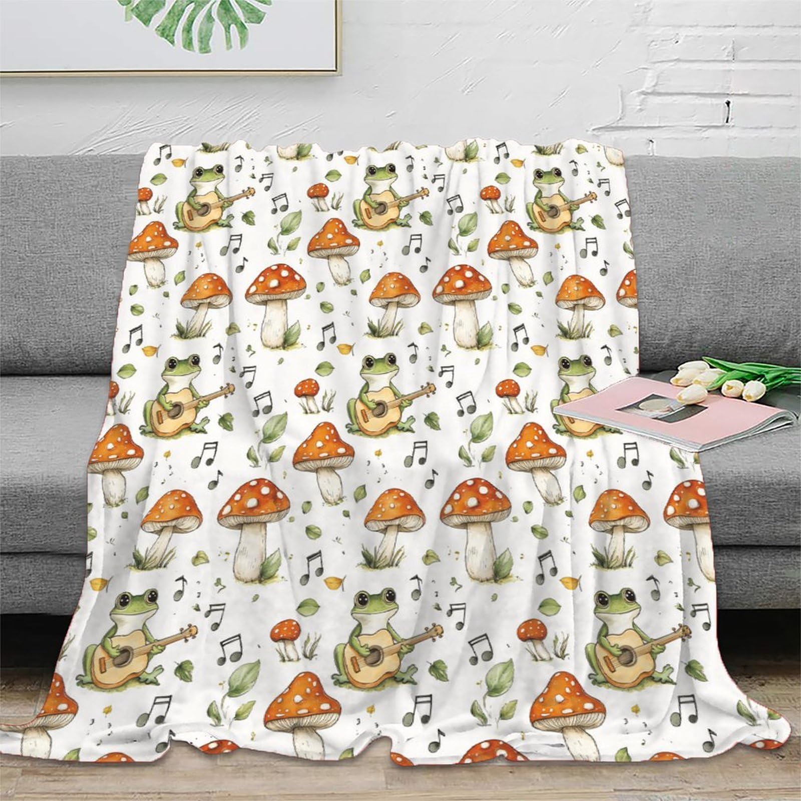 Plaid microfibre compact 150x200cm dessin animé pour camping