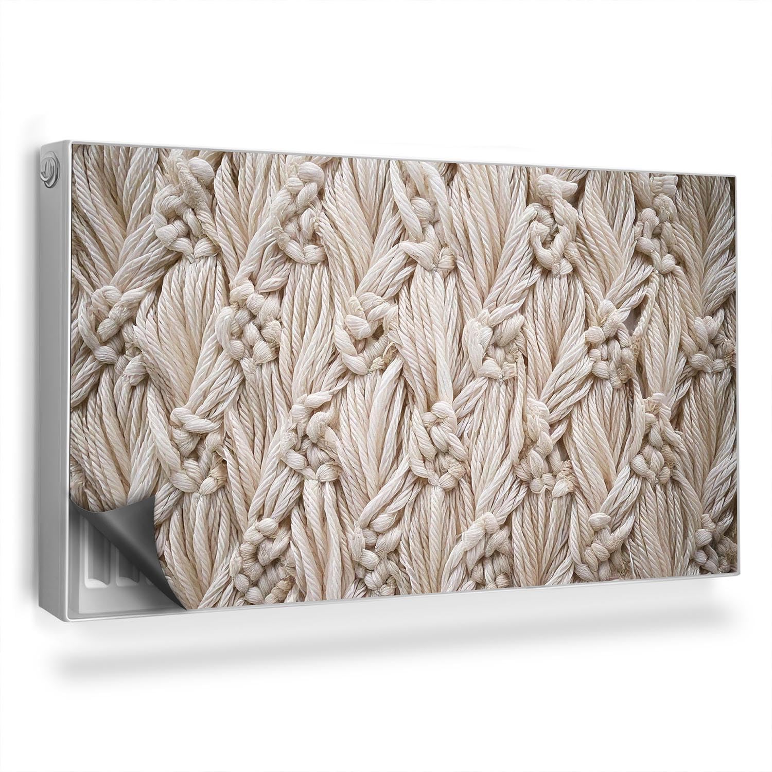 Décoration de radiateur salon tapis magnétique 110x60 cm bohème