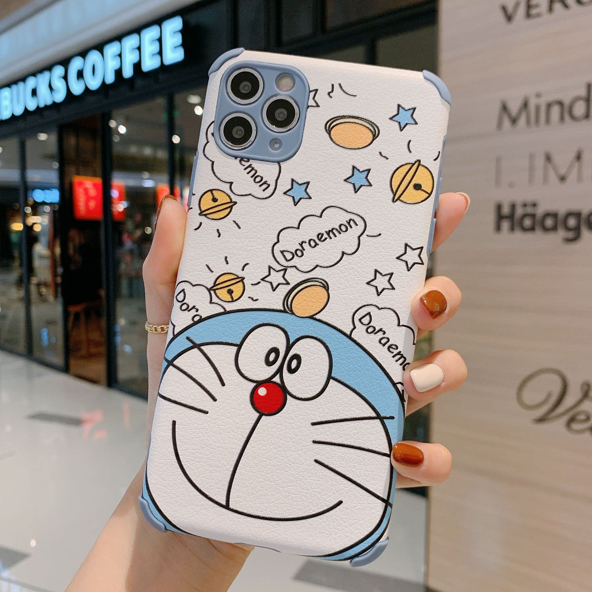 Amazon Com Dyana Global Doraemon Cute Cartoon Case Compatible With Iphone 13 12 11 Pro Pro Max Full Cover Soft Touch Iphone 13 Pro Max Doraemon Bell Cell Phones Accessories