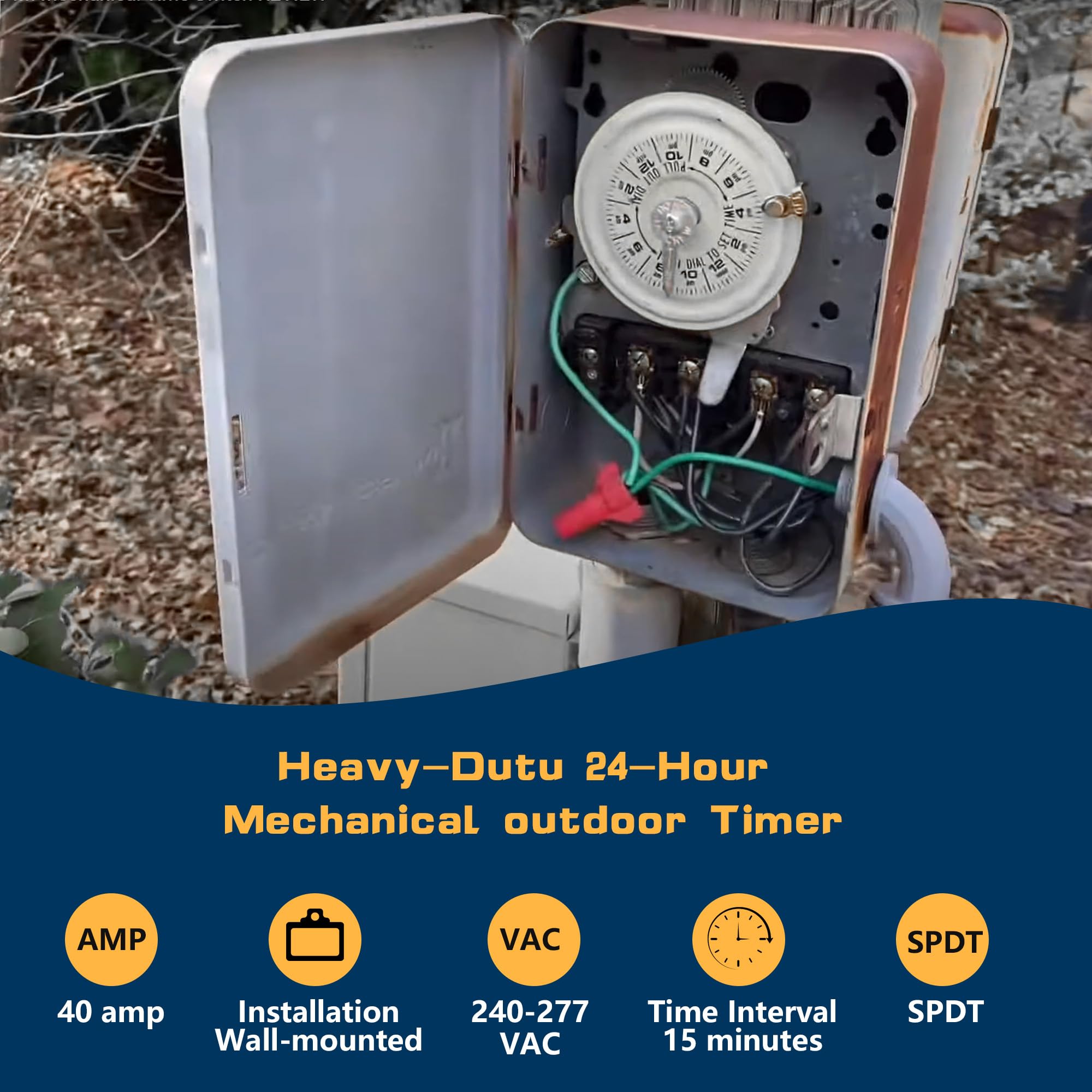 T104m Intermatic Pool Timer T104 Electromechanical Timer Switch ...