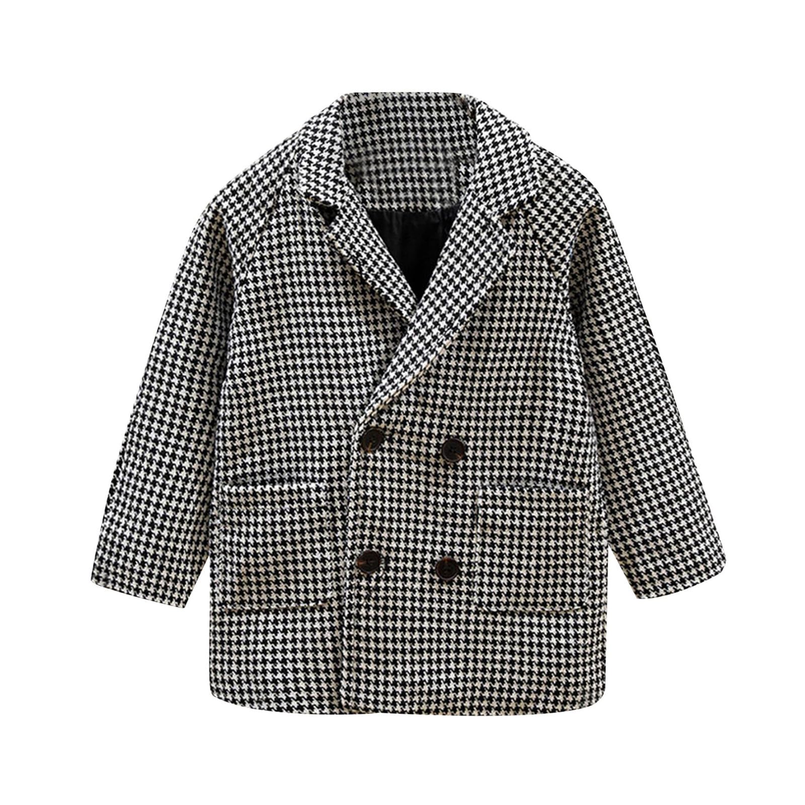 WWricotta Cappotto per Bambini Cappotto per Bambini Cappotto di Lana Autunnale e Invernale per Ragazzi Cappotto per Bambini Medio e lungo389