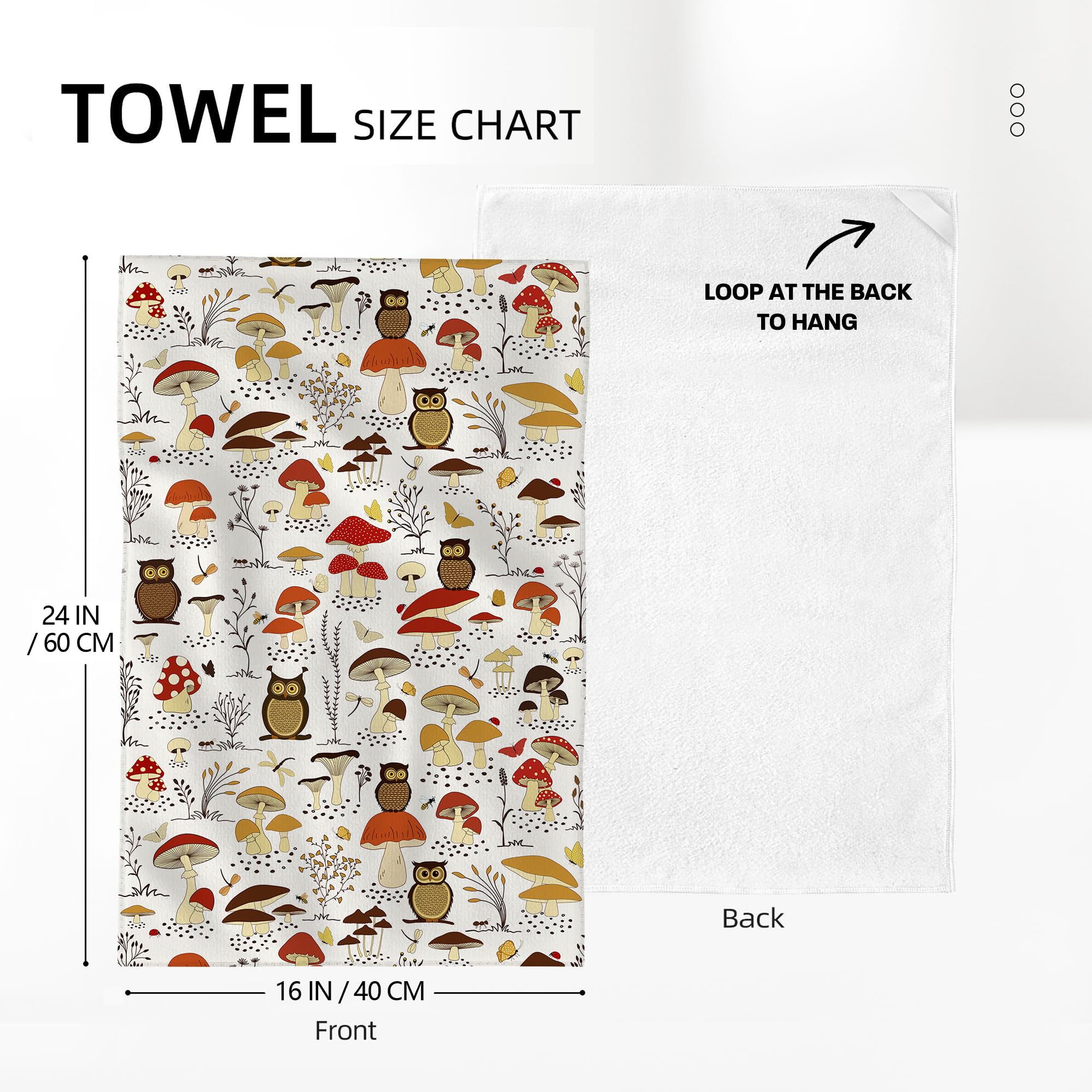 Cute Penguin Towels – Super Soft Hand & Dish Towels For Kitchen, Bath & Beach (16”x24”) - View #8