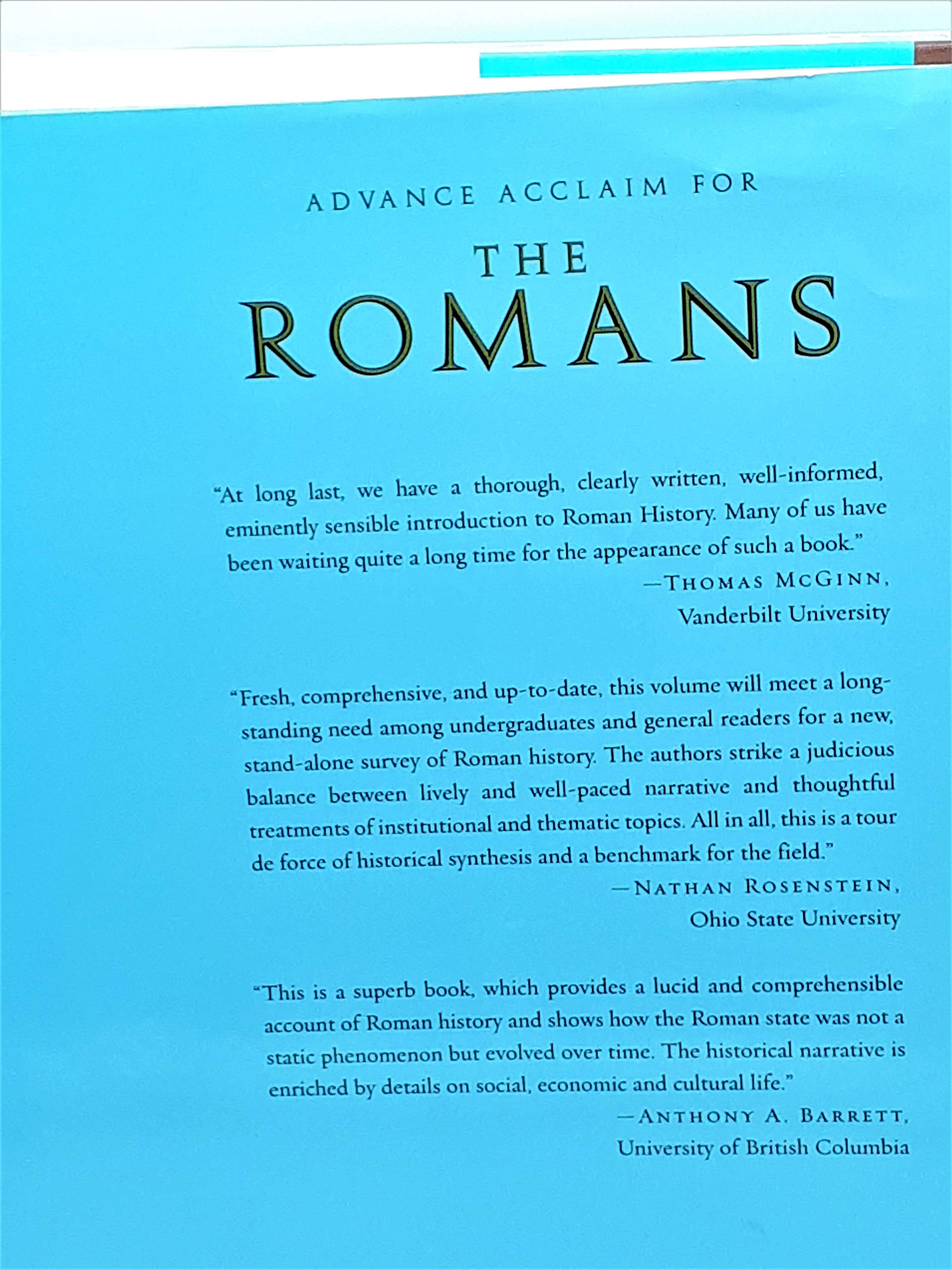 The Romans: From Village to Empire