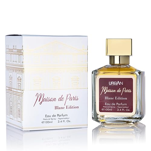 Maison De Paris Blanc Edition Eau De Parfum para mujeres y hombres  Fragancia diaria unisex con una mezcla de notas orientales y florales