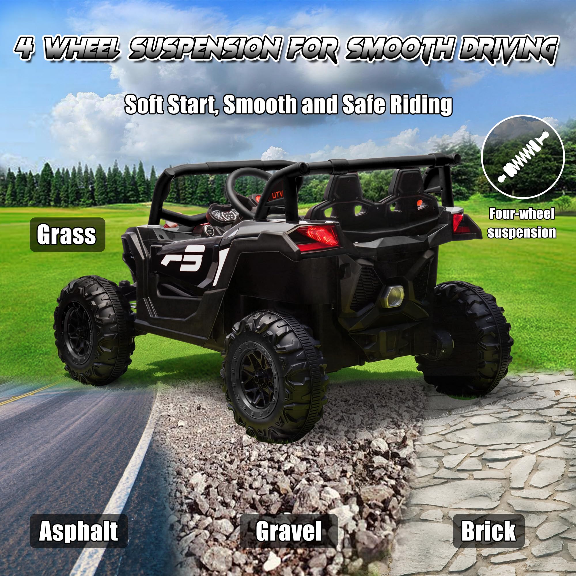 24V Ride On Car for Kids