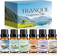 Vista 9 de RAINBOW ABBY Juego de aceites aromáticos para caballeros, cuero, ron de laurel, madera de teca, cedro, tabaco dulce, sándalo para aromaterapia