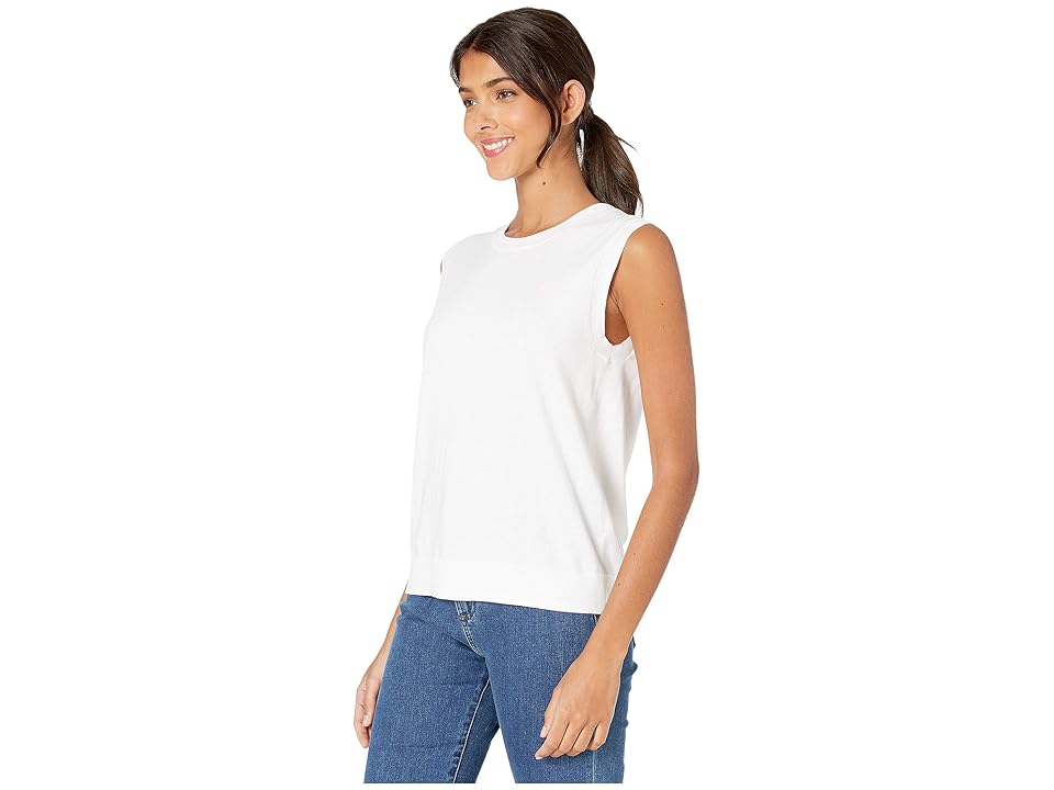

J.Crew Cotton Shell (White) Women's Clothing