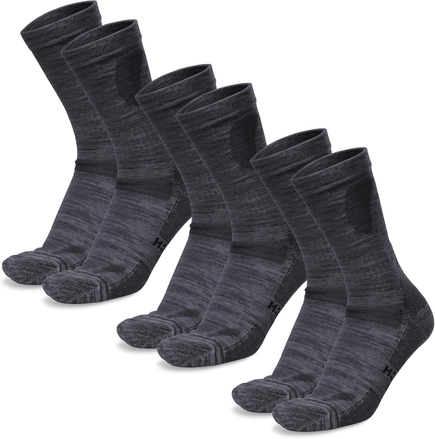 Merino.tech Merino Wool Socks for Women And Men - Merino Wool Hiking Socks Crew Style