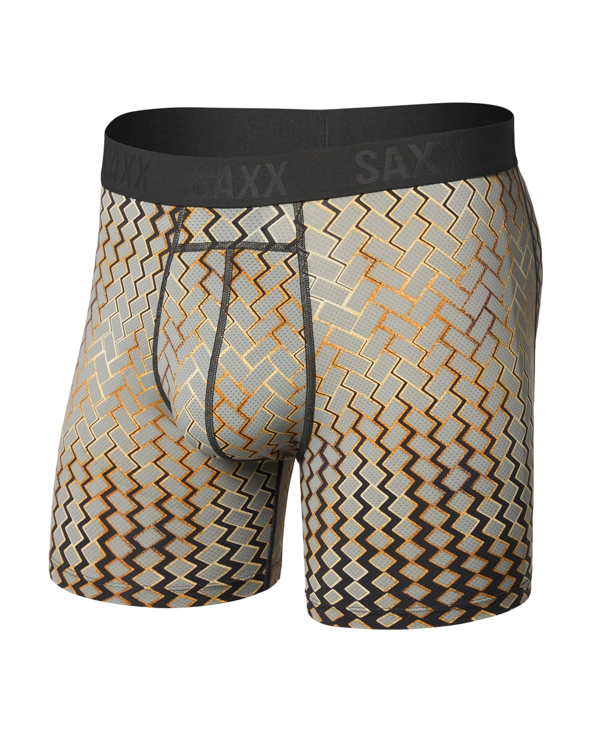 SAXX Underwear Co. Calzoncillos tipo bóxer de compresión suaves y flexibles para hombre, 6 pulgadas