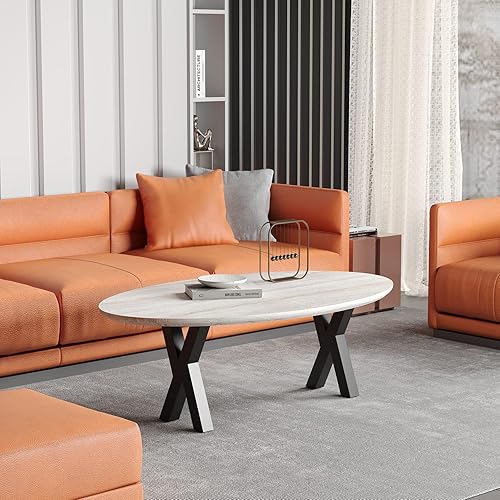 Miniatura 5 de AITEDREAM Patas de mesa de centro de metal de 16 pulgadas, patas de banco de hierro DIY color negro