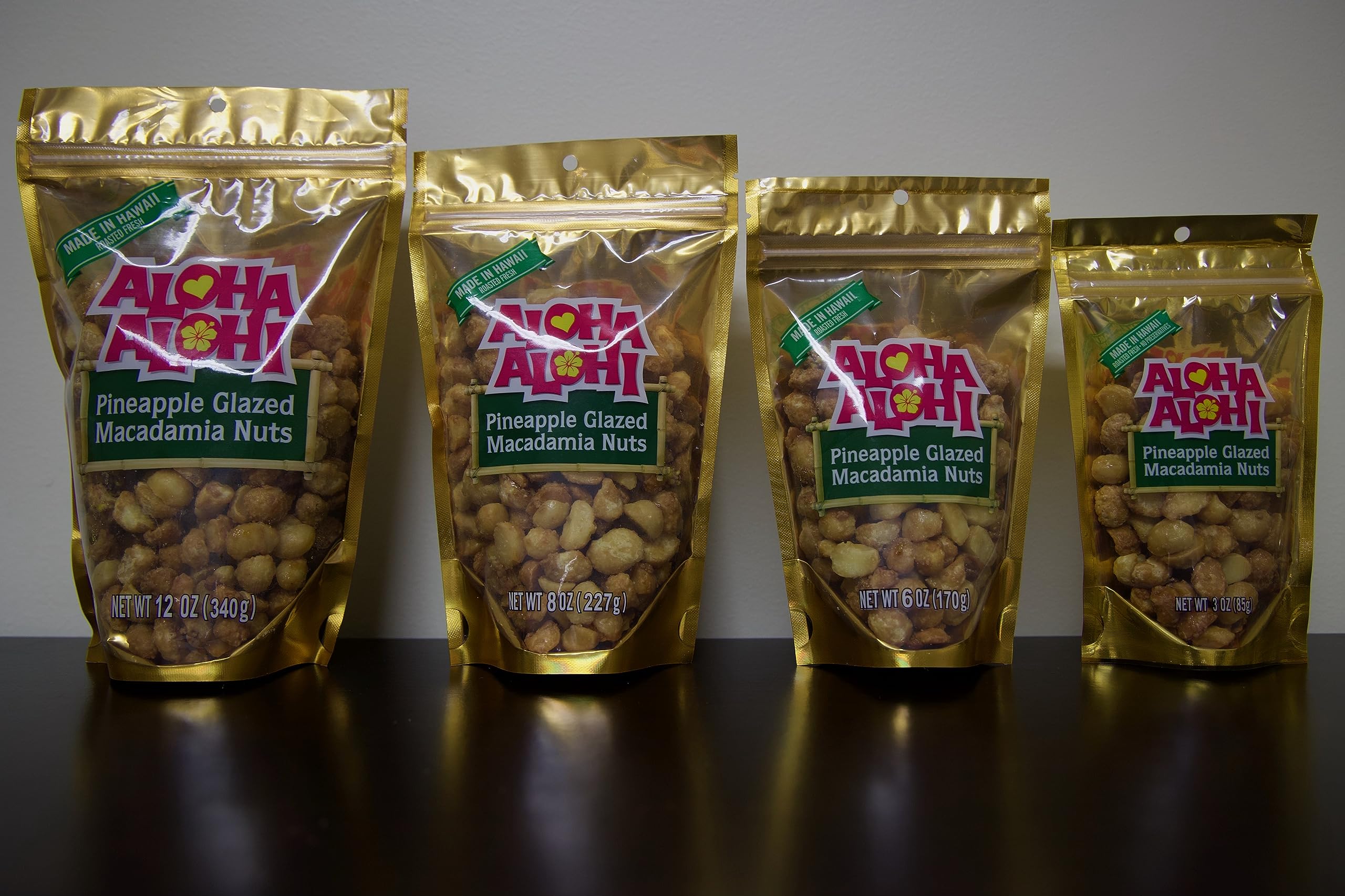 Amazon.com : Aloha Alohi's pineapple glazed macadamia nuts