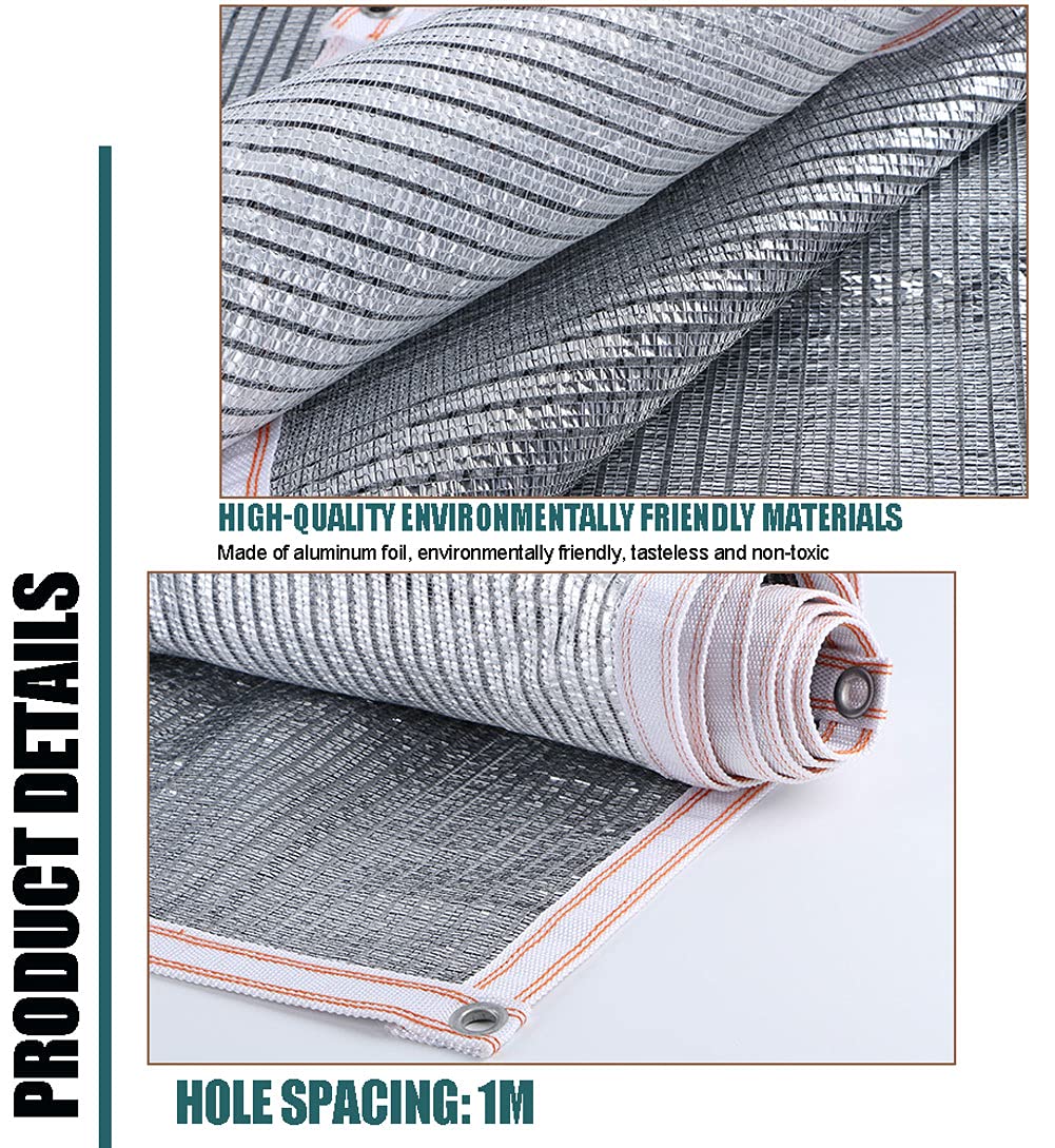 rete frangisole, For la copertura della serra delle piante, telo riflettente del calore(75% Shading Rate,3x4m)
