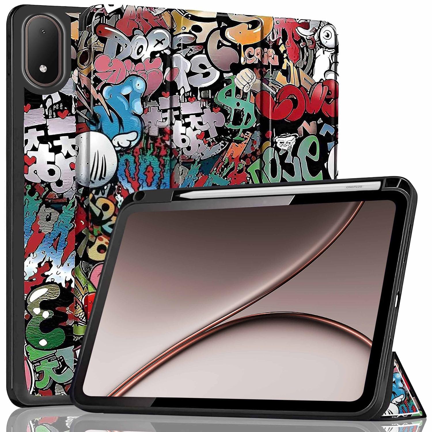 ProElite Cover for OnePlus Pad 4 13.2 inch 2026 case Cover, Soft Flexible Flip Case Cover for OnePlus Pad 4 13.2 inch 2026 with Pen Holder [Recoil Series] - Coffee — Amazon image 12