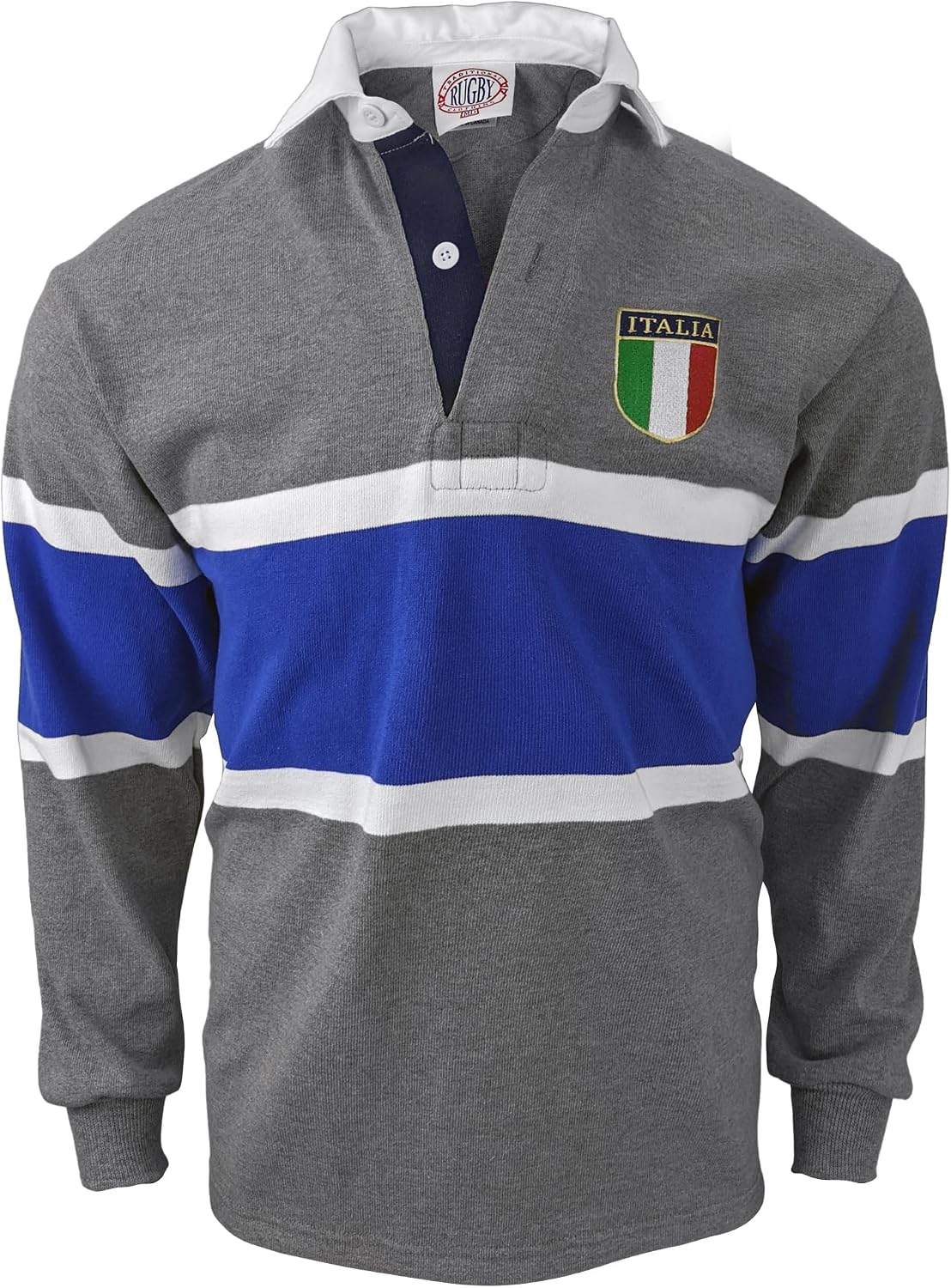 Italy Oxford Stripe Rugby Jersey