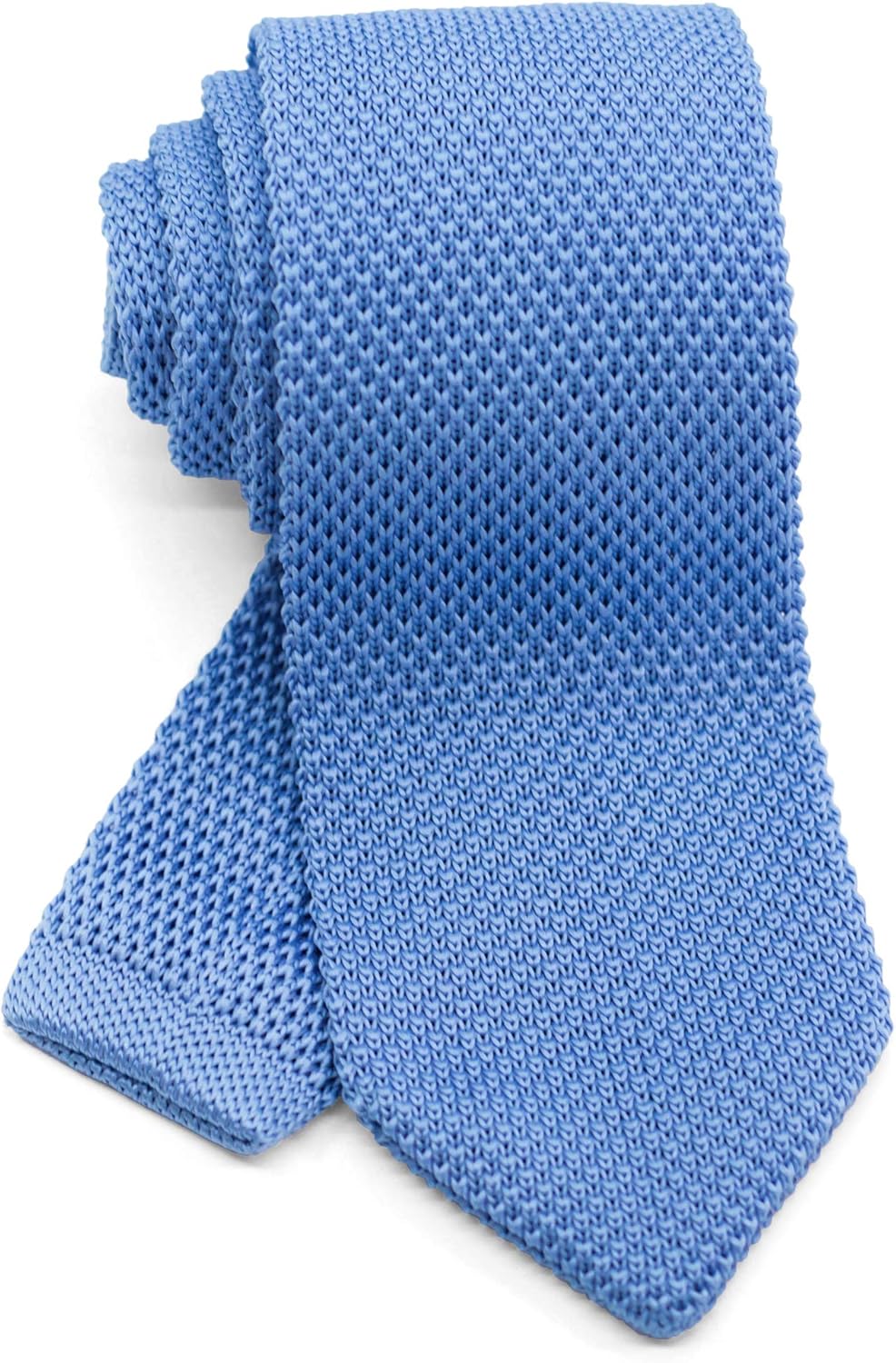 【2plan】23FW★ [MADE] Signature square knit tie WANDM Men's Knit Tie Slim Skinny Square Necktie Width 2.2