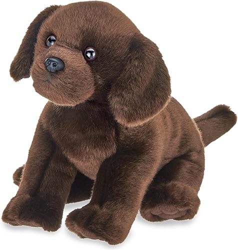 Miniatura 7 de Bearington Chase - Perro de peluche de laboratorio negro, 13 pulgadas