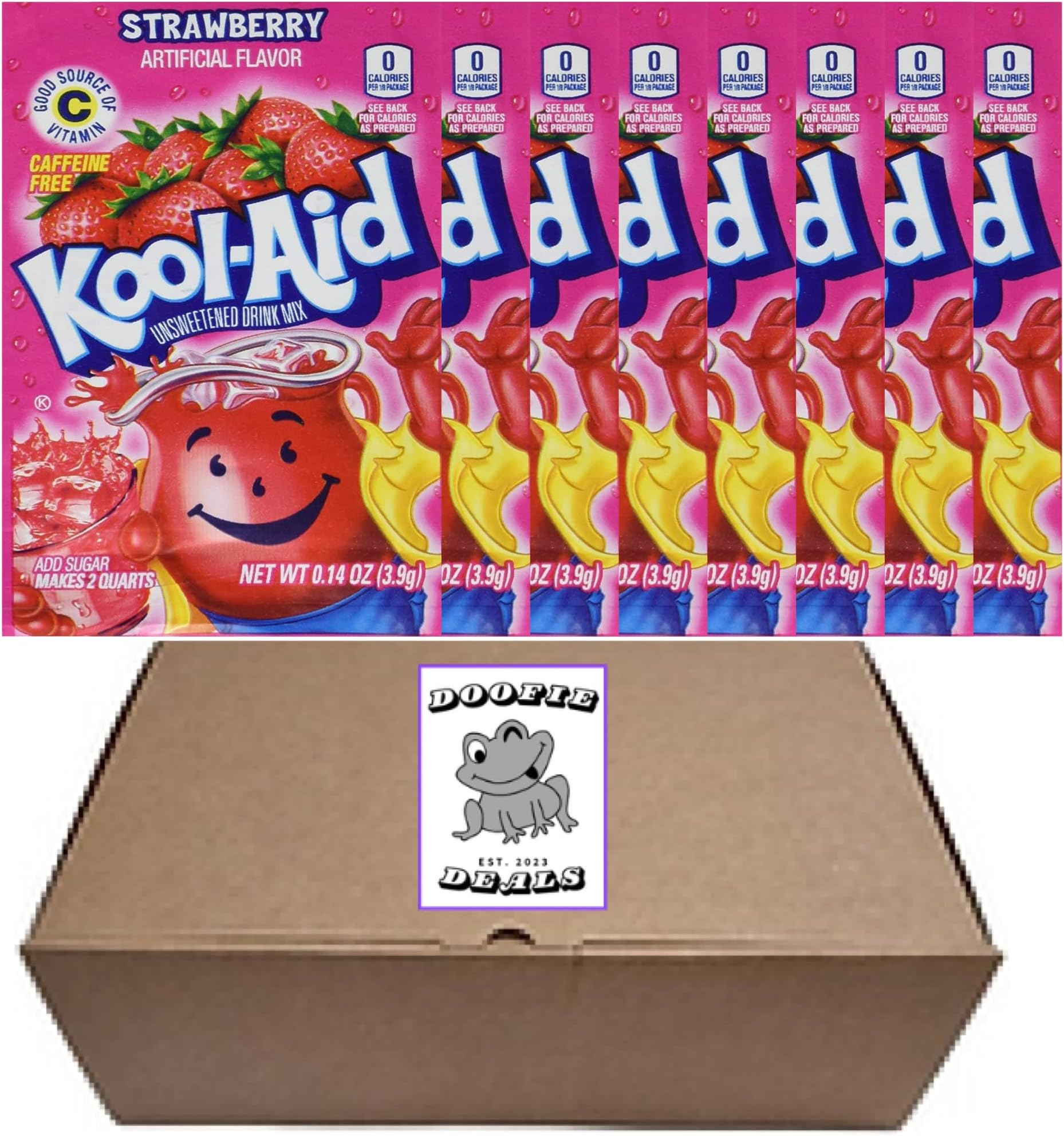 Kool-Aid Drink Mix - 8 Packets (Strawberry)