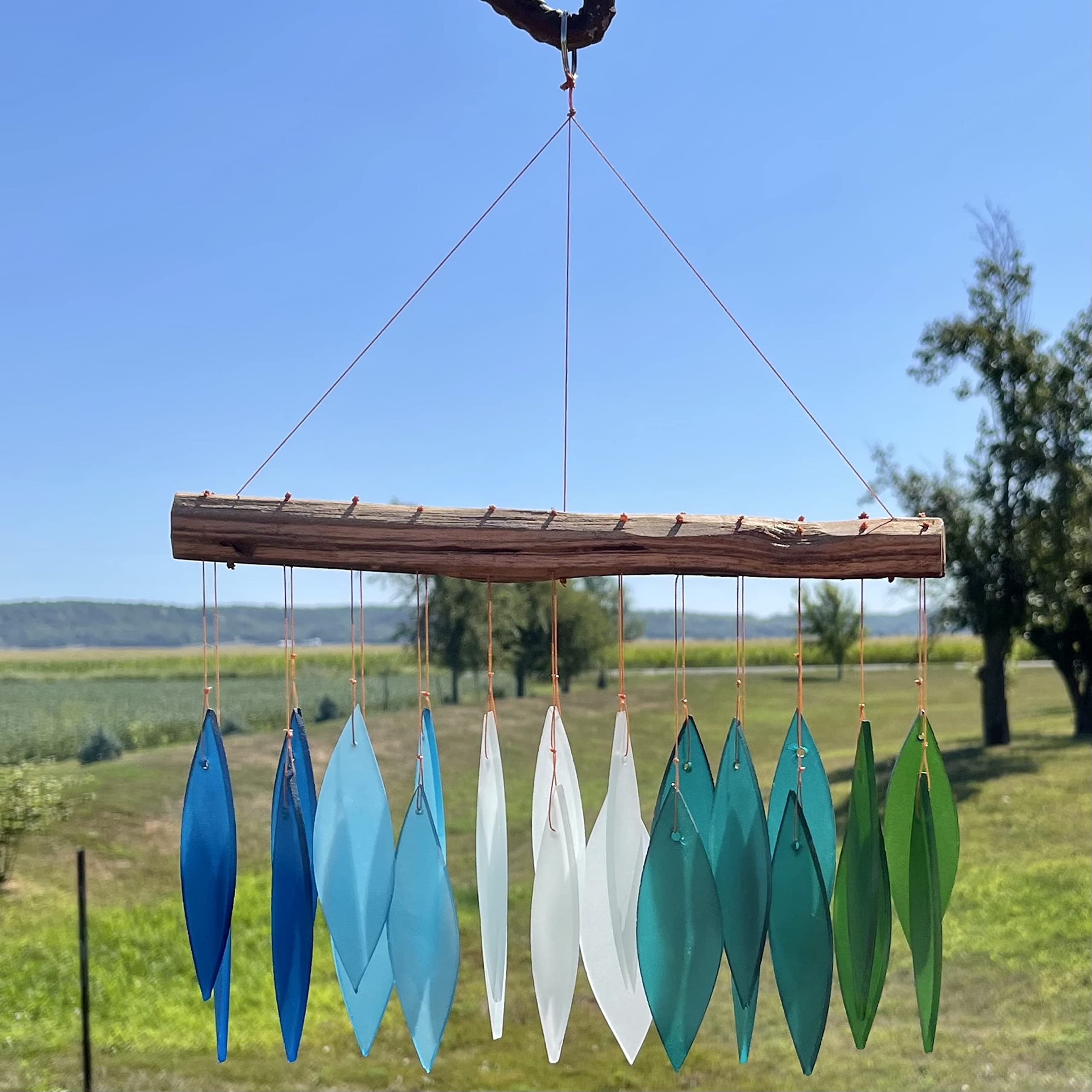 Rainbow & Treibholz Windspiel