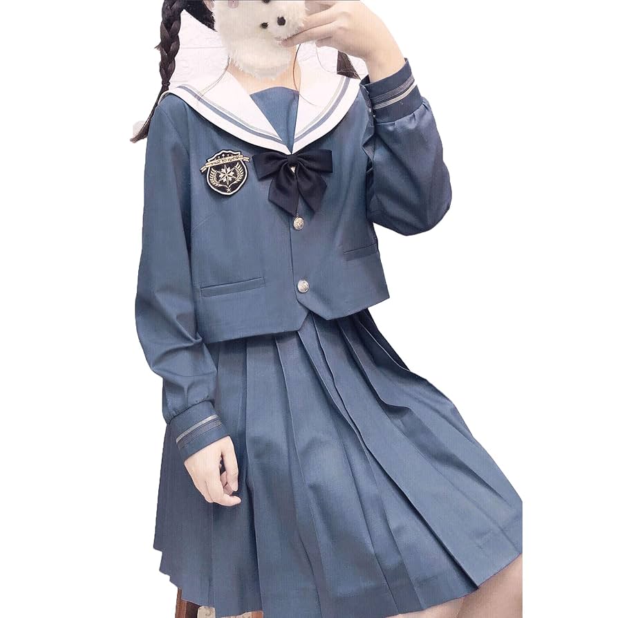 Amazon | 可愛い セーラー 服 制服 学生服 長袖 春秋 蝶結び