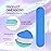 25PCS Mini Size PANA Professional Double Sided Nail Files - Blue, 180/240 Grit - Emery Board Nail Buffering File Manicure Pedicure Nail Polisher Washable