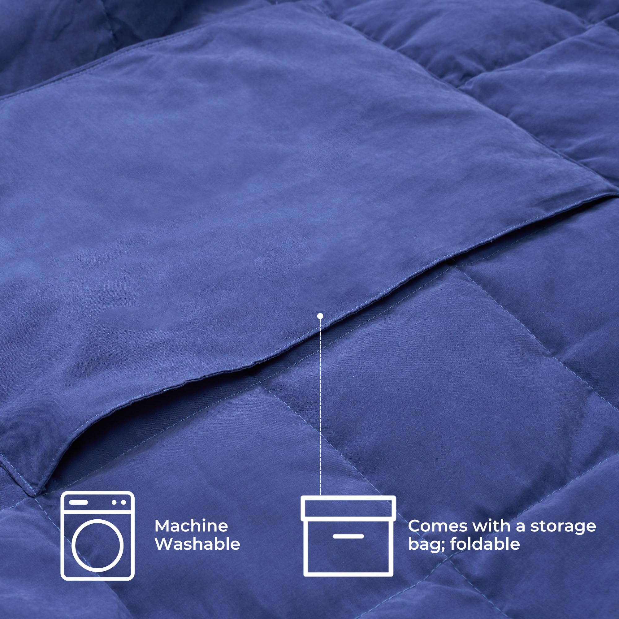 Deodar Coperta da campeggio termoisolante 130×180 cm, idrorepellente, antivento e termica, funzione poncho, certificata OEKO-TEX, blu navy, con sacca di compressione