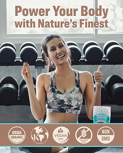 Miniatura 6 de RawGuru Almendras sin sal, germinadas y orgánicas, crudas  Keto  Veganas  Kosher  Paleo  Snacks sin gluten  Superfood, 16 onzas, paquete de 2