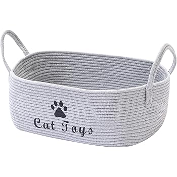 cat toy basket