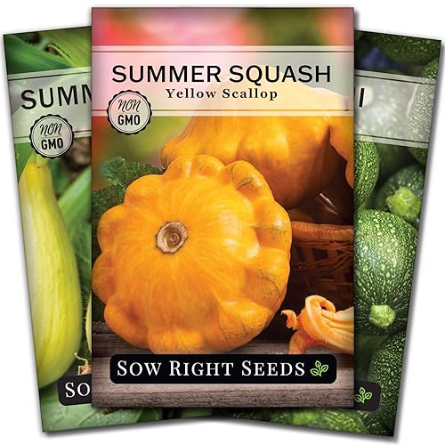 Sow Right Seeds - Summer Squash Seed Collection for Planting