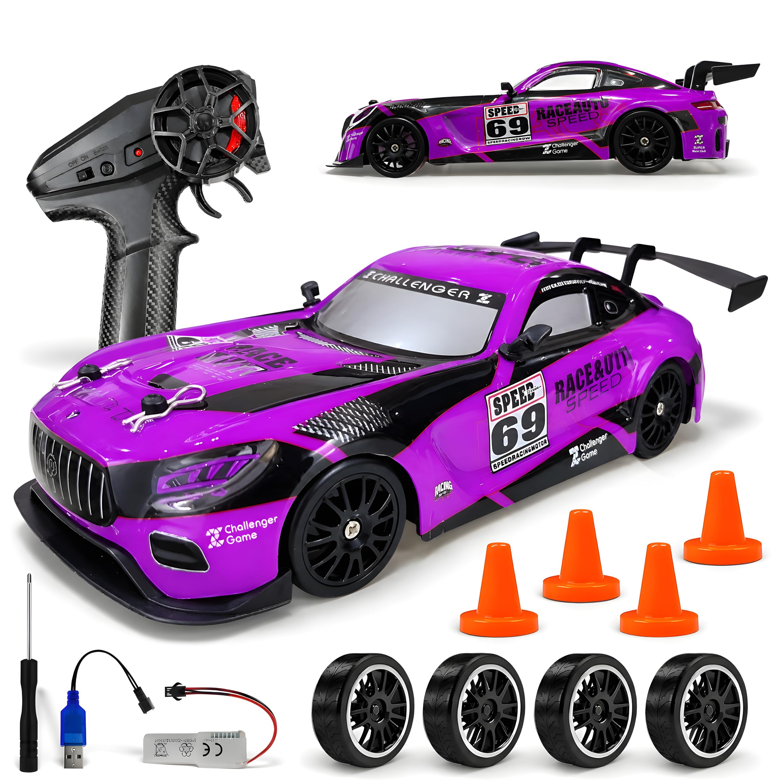 Cable World Set of 10 Mini Racing Metal Die Cast Car Set | Khilona Metal Car for Kids | Pull Back Vehicles | Best Birthday Gift, Return Gift, Diwali Gift for Boys and Girls (Multi Color & Design) — Amazon image 15