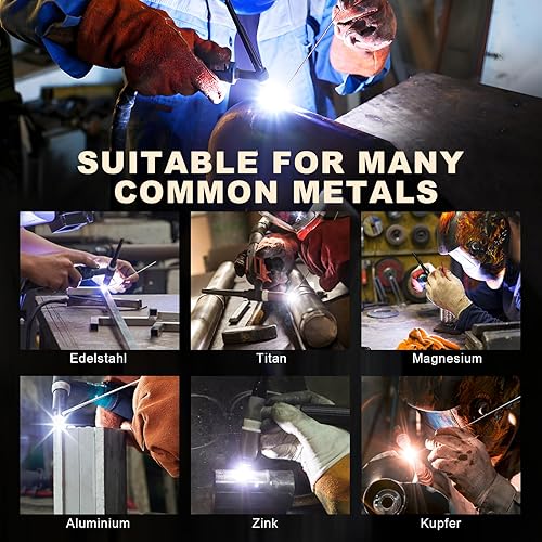 Miniatura 7 de S STAHLWERK TIG Welder 200A AC DC Pulse Aluminio Control Digital Completo 110V220V Máquina de soldadura de doble voltaje