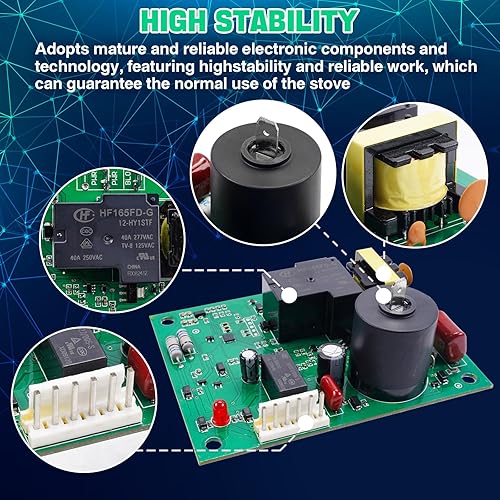 Miniatura 5 de Piezas 31501 33488 30575 de la placa de circuito de ignición del control del horno de RV caben para Atwood 8531-IV-DCLP 7916-II 7920-II Hydro Flame