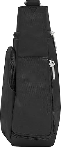 Miniatura 5 de Travelon Bolso cruzado cruzado clásico NS antirrobo, Negro -, Travelon Bandolera clásica antirrobo NS
