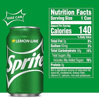 Coca-Cola Sprite Fridge Pack Bundle, 12 fl oz, 36 Pack