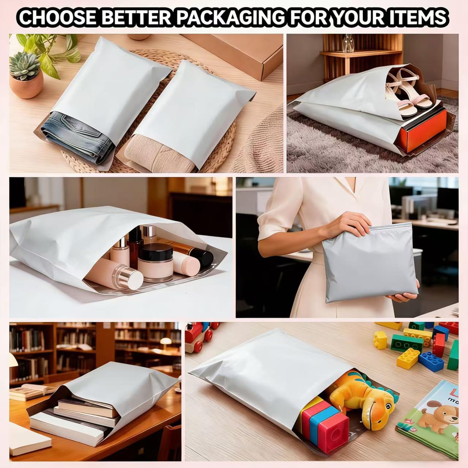30 Piezas Bolsas Envio Vinted, Bolsas Para Envíos 40x50cm, Sobres Envios Vinted, Impermeable Embalaje para Envío, Bolsas de Envio Paquetes, Cajas Envios Paquetes para Negocios en línea y Físicos