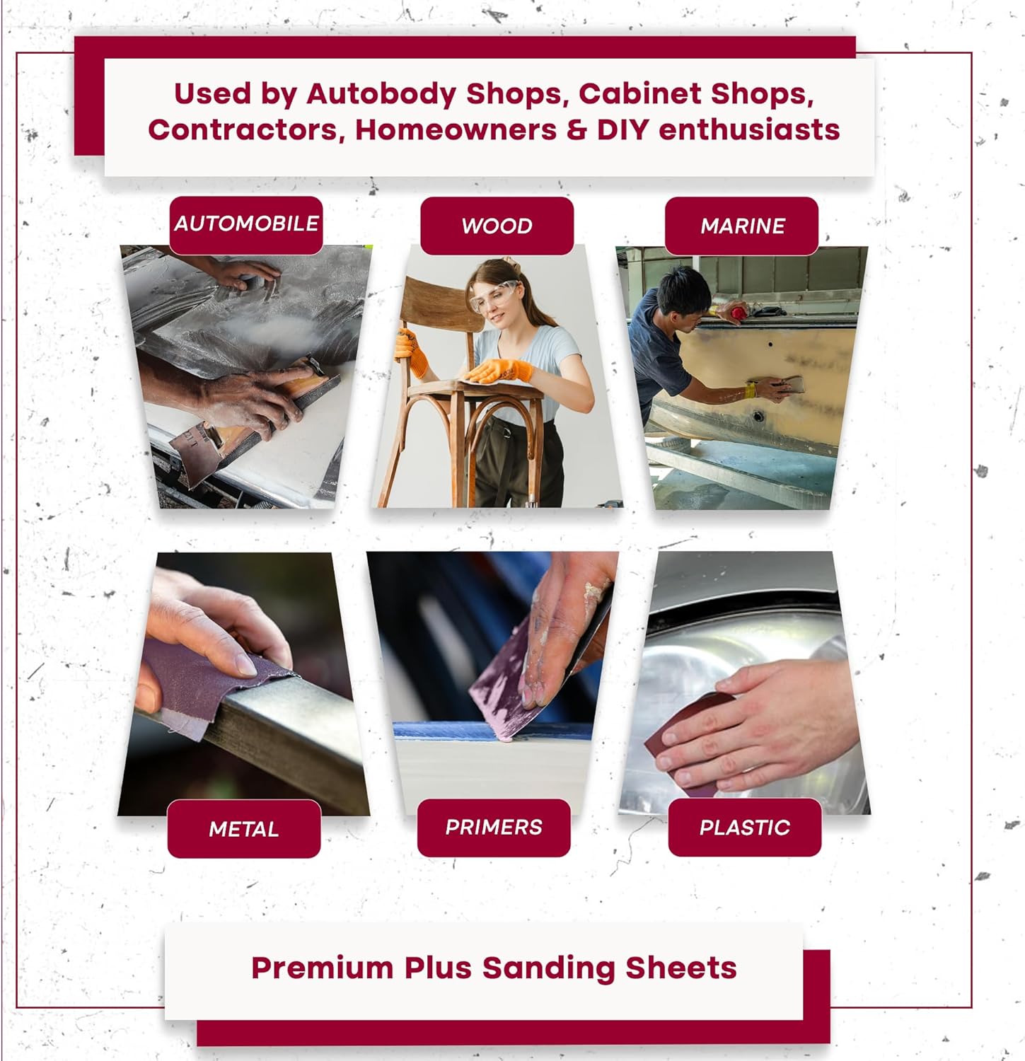 Sungold Abrasives 11105 Sanding Sheets 60 Grit Stearated Aluminum Oxide Sander Paper (25 Pack), 9 x 11" - 