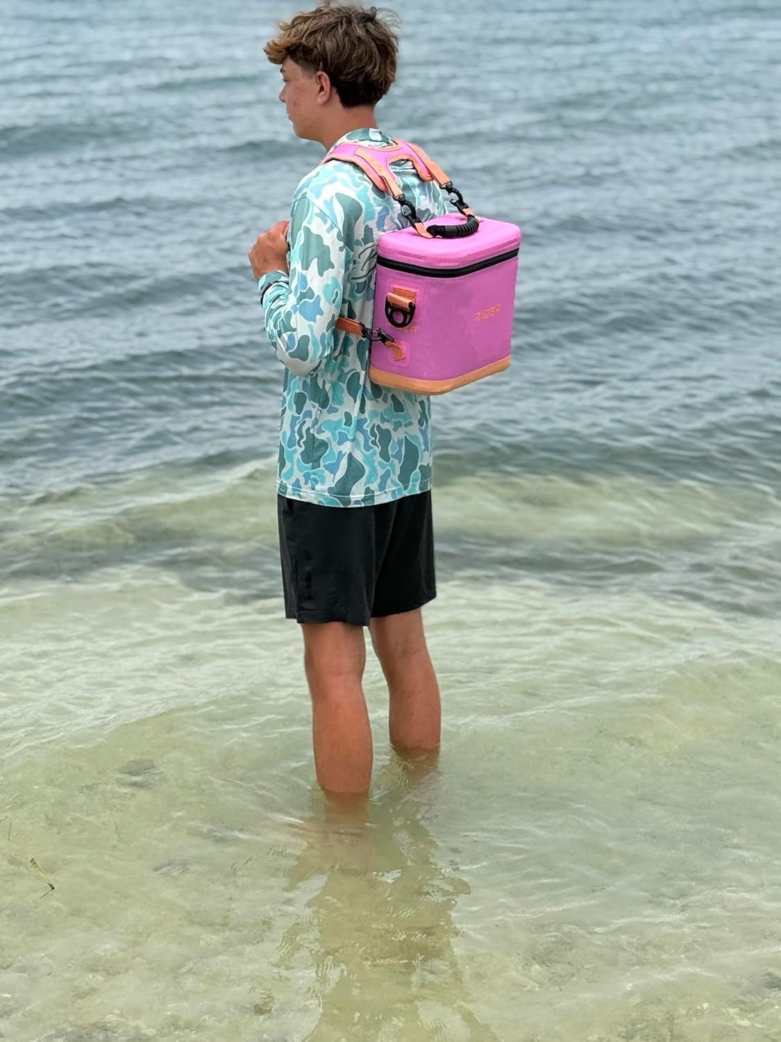 Rider Coolers PWC Jet Ski Sea Doo Cooler Fits Personal Watercraft, Kayaks, Inner Tubes with backpak Harness