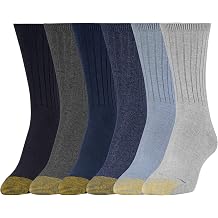 GOLDTOE Womens Casual Texture Crew Socks, Multipairs