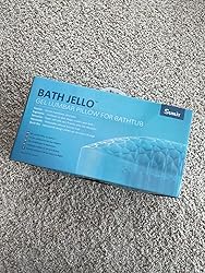 Amazon.com : Sunlit Bath Jello Gel Bath Pillows, Lumbar Pillow for ...
