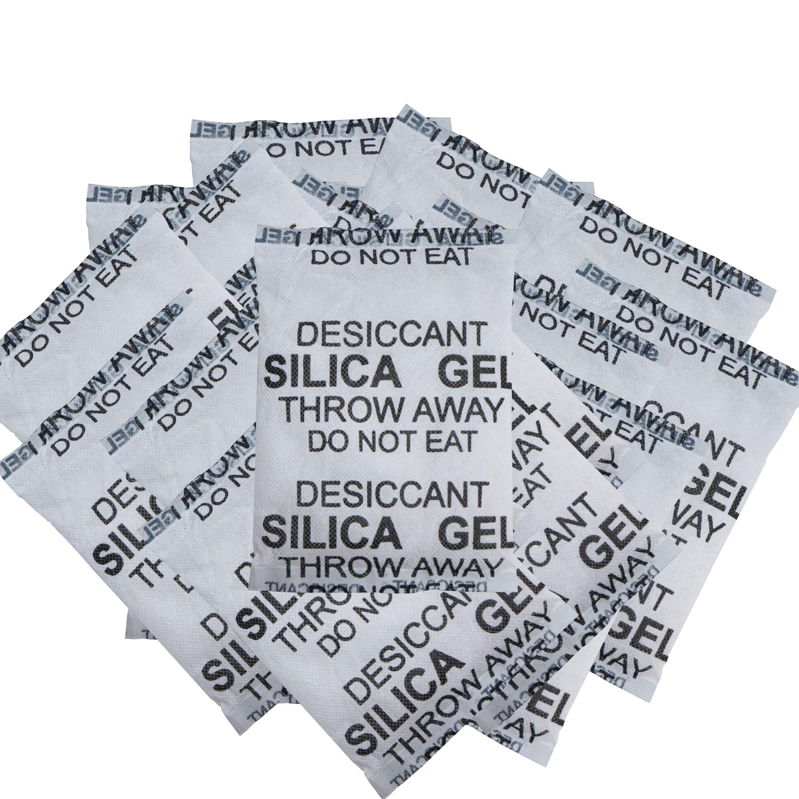 Elysian Silica Gel Pouches 7g White Desiccant Packets | Moisture Absorber for Wardrobe, Camera, Lenses, Room & More | Prevents Dampness, Odor & Fungus - 10PC-image-3
