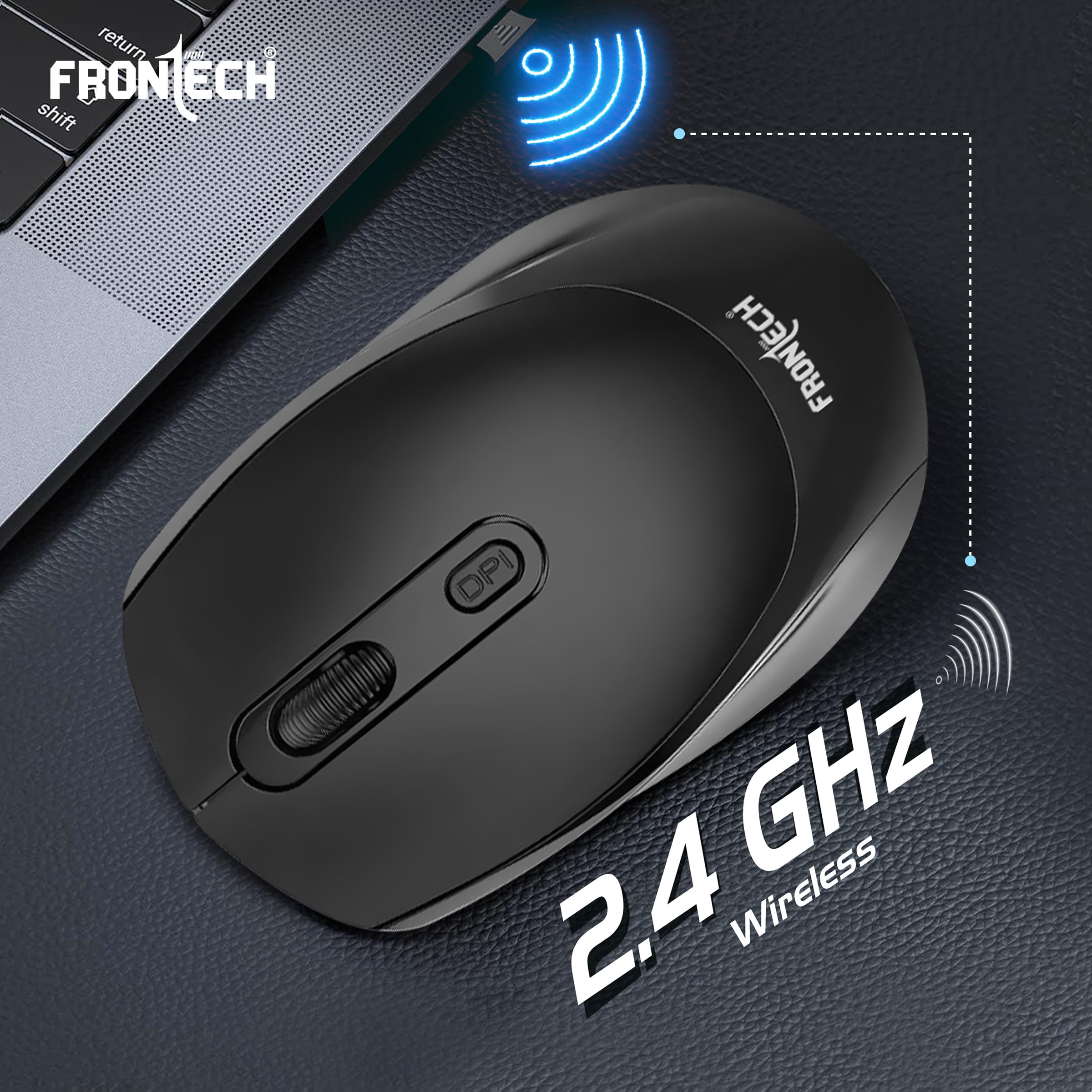 FRONTECH MS-0073 Wireless Mouse thumbnail 2