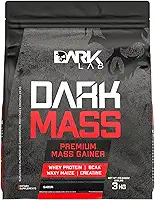 Hipercalórico Dark Mass Dark Lab, 3kg, Torta de Limão, Ganho de Massa