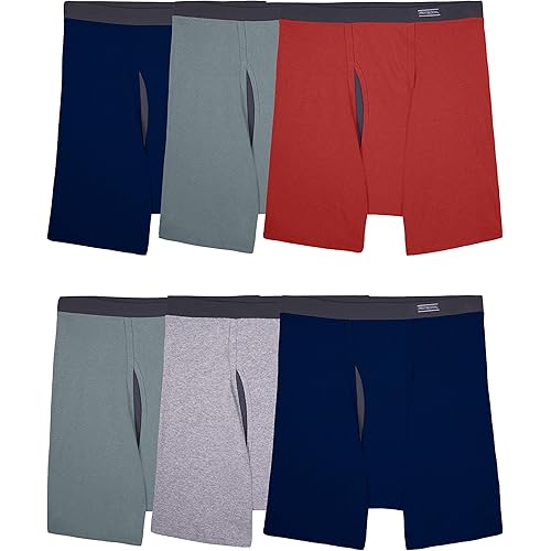 Fruit of the Loom Men's Coolzone Boxer Briefs (Assorted Colors)