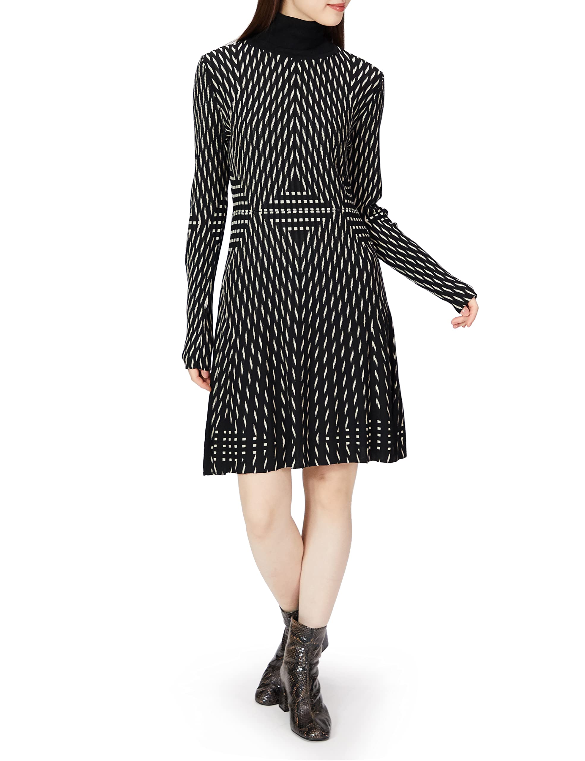 Desigual Women's Vest_Cameron Casual Dress, Black, M