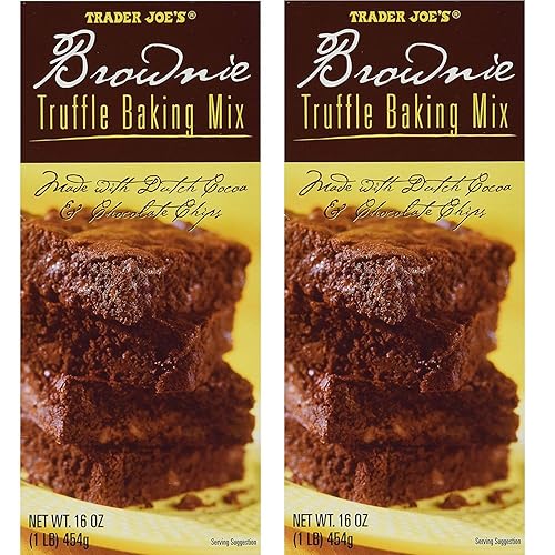 Trader Joe's Brownie - Mezcla para hornear trufa (paquete de 2), juego de 2