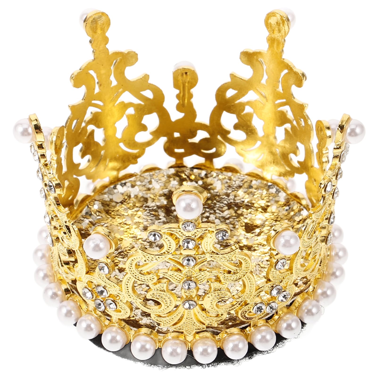 TOPPERFUN Crown Accessory for Women Sparkling Rhinestone Decoration for Electric Bike and Ski Helmets Unique and Cute Adornment for Stylish Rides